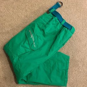 Youth snow pants, brand is Zero Xposure. Purchased from Kohls.